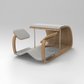 Oyster Wood Meditation Chair